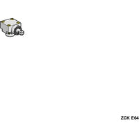 ZCKE645 | Limit switch head, Limit switches XC Standard, ZCKE, side steel roller plunger horizontal, +120 °C | Telemecanique