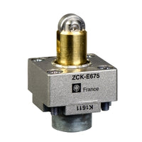 ZCKE675 | Limit switch head, Limit switches XC Standard, ZCKE, steel roller plunger reinforced, +120 °C | Telemecanique