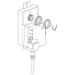 Belimo ZDB-LU Angle of rotation limiter for LU.  | Blackhawk Supply
