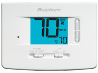 1020 | Economy Non-Programmable Thermostat 1H / 1C | Braeburn (OBSOLETE)