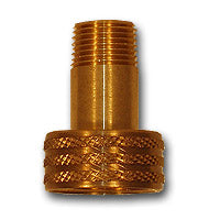 102GH-LNG | 3/4 FHT X 1/4 MPT LONG GARDEN MAF/USA Mid-America Fittings Made in USA | Midland Metal Mfg.