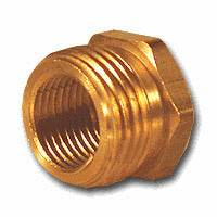 110GH-124 | 3/4 MGH X 1/4 FPT GH ADAPTER MAF/USA Mid-America Fittings Made in USA | Midland Metal Mfg.