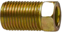 12010 | 1/4 LONG STEEL NUT, Brass Fittings, Brake Lines, Long Steel Nut | Midland Metal Mfg.