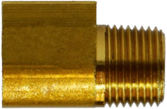 Midland Metal Mfg. 12081 1 X 1 (FE INV FL X MIP ELBOW), Brass Fittings, Inverted Flare, Elbow  | Blackhawk Supply