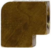 12110 | 1/4 X 1/8 FE INV FL X FIP ELBOW, Brass Fittings, Inverted Flare, Female Elbow | Midland Metal Mfg.