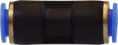 Midland Metal Mfg. 20017C 1/8 UNION PUSH-IN, Brass Fittings, Composite Body Push In Fittings, Union  | Blackhawk Supply