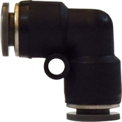 Midland Metal Mfg. 20151C 5/32 P-IN COMPOSITE ELBOW, Brass Fittings, Composite Body Push In Fittings, 90 Degree Union Elbow  | Blackhawk Supply