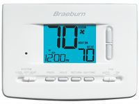 2020 | Economy Universal Programmable Thermostat 1H / 1C | Braeburn