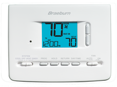 Braeburn 2220NC Builder 5-2 Day Programmable Thermostat 2H / 1C  | Blackhawk Supply