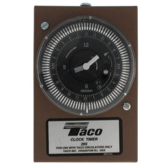 Taco 265-1 24 Hour Analog Timer w/ Dust Cover  | Blackhawk Supply