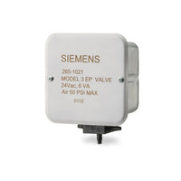 265-1022    | Electric-Pneumatic Valve, 120VAC, w/Junction Box  |   Siemens