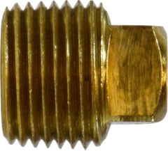 Midland Metal Mfg. 28089 1 SQ HD BARSTOCK PLUG, Brass Fittings, Pipe, Square Head Plug  | Blackhawk Supply