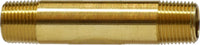 28141 | 1/8 X 2 YELLOW BR NIPPLE, Brass Fittings, Pipe, Long Nipple | Midland Metal Mfg.