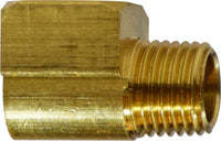 28156S | 1/8 MIPXFIP SHORT BS STR ELBOW, Brass Fittings, Pipe, 90 Deg Street Elbow | Midland Metal Mfg.