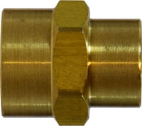 28181L | 1/4 X 1/8 (FIP X FIP LP BS COUPLING), Brass Fittings, Pipe, Reducing Coupling | Midland Metal Mfg.