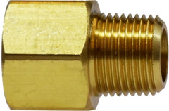 Midland Metal Mfg. 28191L 1/4 X 1/8 (FEM X MALE ADAPTER), Brass Fittings, Pipe, Extender Adapter  | Blackhawk Supply