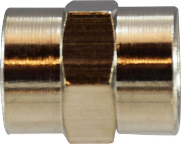Imperial Tapered Threaded Compression Fittings - Brass (1/4 BSP)