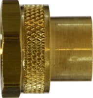 30016 | 3/4 X 1/8 (FGH X FIP ADAPTER), Brass Fittings, Garden Hose, Rigid FGH x Female Pipe | Midland Metal Mfg.