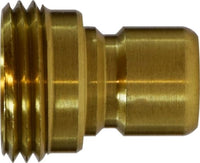 30452 | 3/4 GH MALE END QUICK DISCONNECT, Brass Fittings, Garden Hose, Quick Disconnect Garden Hose Coupler Male End | Midland Metal Mfg.