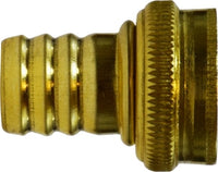 30526 | 5/8 OD WROUGHT BRASS GH COUPLING FEMALE, Brass Fittings, Garden Hose, Wrought Brass Female End Only | Midland Metal Mfg.