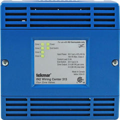 Tekmar 313 tN2 Wiring Center - Four Zone Valves  | Blackhawk Supply