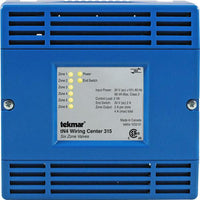 315 | tN4 Wiring Center - Six Zone Valves | Tekmar