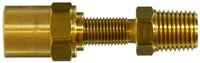 32725 | 3/8 X 3/4 (ID X OD REUSABLE HOSE CP), Brass Fittings, Hose Barb, 1/4 Male Thread ID x OD | Midland Metal Mfg.