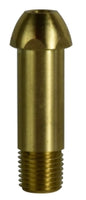 34012 | MED POL HEX TAILPIECE, Brass Fittings, POL, Tailpiece with Flats | Midland Metal Mfg.