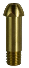 Midland Metal Mfg. 34012 MED POL HEX TAILPIECE, Brass Fittings, POL, Tailpiece with Flats   | Blackhawk Supply