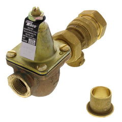 Taco 3493-075-BC1 3/4" Brass Combination Boiler Feed Valve & Backflow (Sweat x NPT)  | Blackhawk Supply