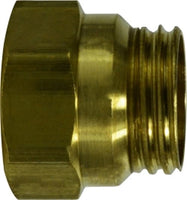 38312 | 3/8 SPRING GUARD NUT, Brass Fittings, D.O.T. Air Brake Hoses/Ends, Nut | Midland Metal Mfg.