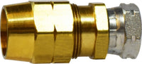 38357 | 3/8 X 3/4-20 ABS CONNECT, Brass Fittings, D.O.T. Air Brake Hoses/Ends, Female Connector Hose | Midland Metal Mfg.