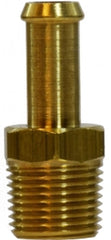 Midland Metal Mfg. 38800 3/16 X 1/8 (FUEL (HB X MIP ADAPTER)), Brass Fittings, Hose Barb, Beaded Barb Male Connector   | Blackhawk Supply
