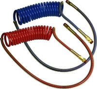 39402 | AIRCOILBLUE AND RED 15FT ONE END 40, TRUCK AND TRAILER, AIR PRODUCTS, AIR COIL SET | Midland Metal Mfg.