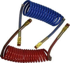 Midland Metal Mfg. 39404 AIRCOIL BLUE AND RED 12FT W/ 8 SPRINGS, TRUCK AND TRAILER, AIR PRODUCTS, AIR COIL SET  | Blackhawk Supply