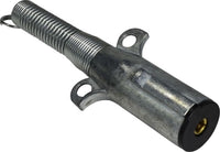 39764 | 1 WAY DOUBLE GRIP PLUG W/SPRING GUARD., TRUCK AND TRAILER, ELECTRICAL PRODUCTS, PLUG 1 WAY | Midland Metal Mfg.