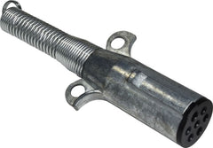 Midland Metal Mfg. 39772 7 WAY DOUBLE GRIP PLUG W/SPRING., TRUCK AND TRAILER, ELECTRICAL PRODUCTS, PLUG 7 WAY DOUBLE GRIP  | Blackhawk Supply