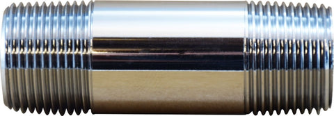 Anderson Metals 81300-0880 1/2 X 8 CP BRASS NIPPLE  | Blackhawk Supply