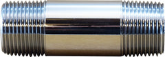 Anderson Metals 81300-1296 3/4 X 12 CHROME PLATED NIPPLE  | Blackhawk Supply