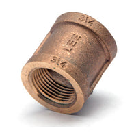 780103-04 | 1/4 LF DOMESTIC BRASS COUPLING | Anderson Metals