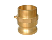 44961 | 3/4 M-ADPXMIP TYPE F - BRASS, Accessories, Cam and Groove, Type F 3/4 | Midland Metal Mfg.