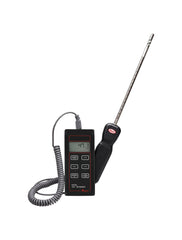 Dwyer 471B-1 Digital thermo-anemometer | includes 9V battery | sensing probe | wrist strap | hard carrying case & instructions  | Blackhawk Supply