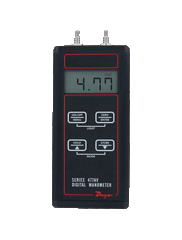 Dwyer 477AV-0 Digital manometer | range 0-10.00" w.c. | air velocity/flow modes.  | Blackhawk Supply