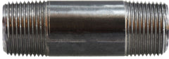 Midland Metal Mfg. 57080 3/4 X CLOSE BLACK STEEL NIPPLE, Nipples and Fittings, Black Iron Schedule 40 Steel Nipple 3/4" Diameter  | Blackhawk Supply