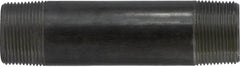 Midland Metal Mfg. 57120 1-1/4 X CLOSE BLACK STEEL NIPPLE, Nipples and Fittings, Black Iron Schedule 40 Steel Nipple 1-1/4" Diameter  | Blackhawk Supply