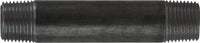 57243 | 1/2 X 36 BLACK STEEL NIPPLE, Nipples and Fittings, Black Iron Schedule 40 Steel Nipple 1/2 Diameter | Midland Metal Mfg.