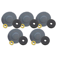5PKDIA8 | 5 Pack Diaphragm, Deflection Plate, Shims Head # 8 | Pulsafeeder