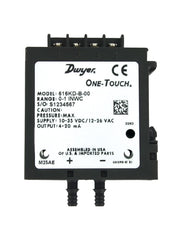 Dwyer 616KD-A-06-V Differential pressure transmitter | 0-20" w.c. | +/- 0.25% FS | voltage  | Blackhawk Supply