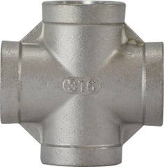 Midland Metal Mfg. 63399 2-1/2 150 316 CROSS, Nipples and Fittings, 304 And 316 150# Stainless Steel Fittings, Cross 316 S.S.  | Blackhawk Supply