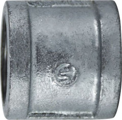 Midland Metal Mfg. 64410 1/8 GALV COUPLING, Nipples and Fittings, Galvanized 150# Malleable Fitting, Galvanized Coupling  | Blackhawk Supply